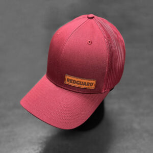 Leather Dark Red Hat | RG