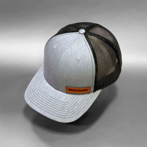 Leather Grey/Black Hat | RG