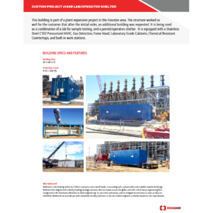 CP #1439 (Exxon) Lab/Operator Shelter | RG