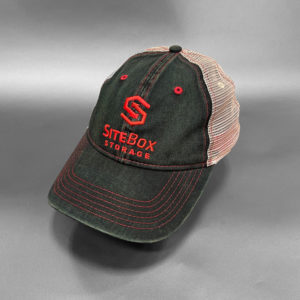Black/Gold Trucker Hat | SB