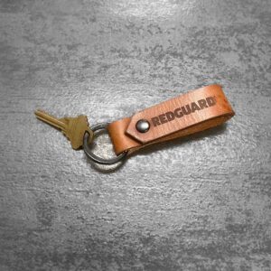 Leather Keychain | RG