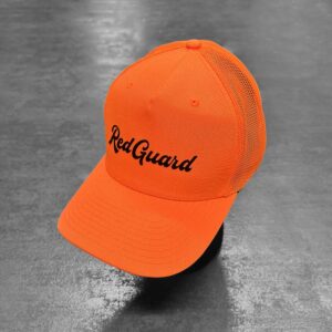 Blaze Orange Script Hat | RG