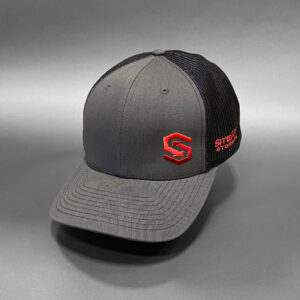 Grey/Black/Red Hat | SB
